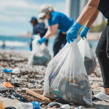 Campaign against sea plastic waste