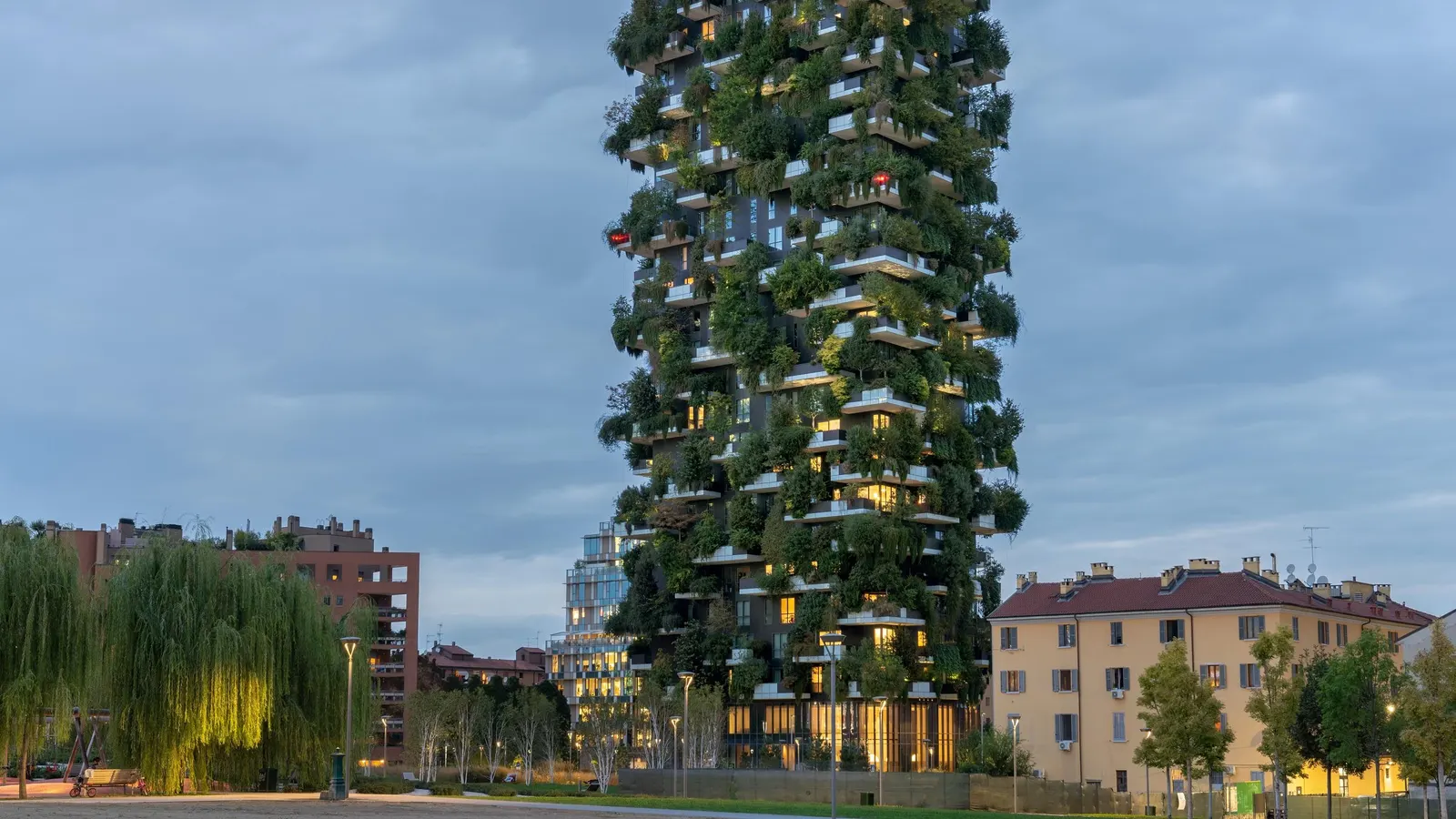 Forested Rooftops in Milan: An Urban Planning Trend Creating Elevated Green Spaces and Improving Air Quality