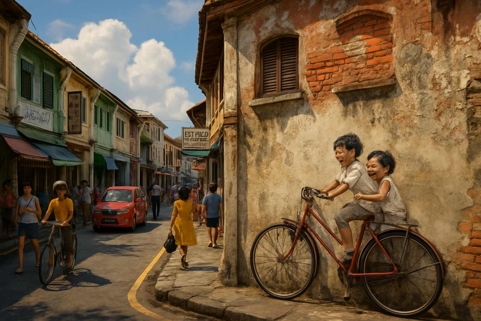 George Town, Penang – Street Art Meets Heritage